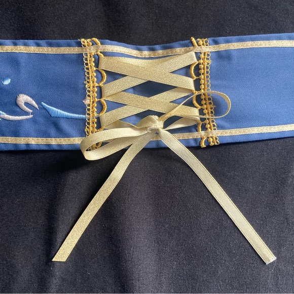 Miselian Lotus Natural Waist JSK by Mirror Miracle 💙💛 - Picture 12 of 16